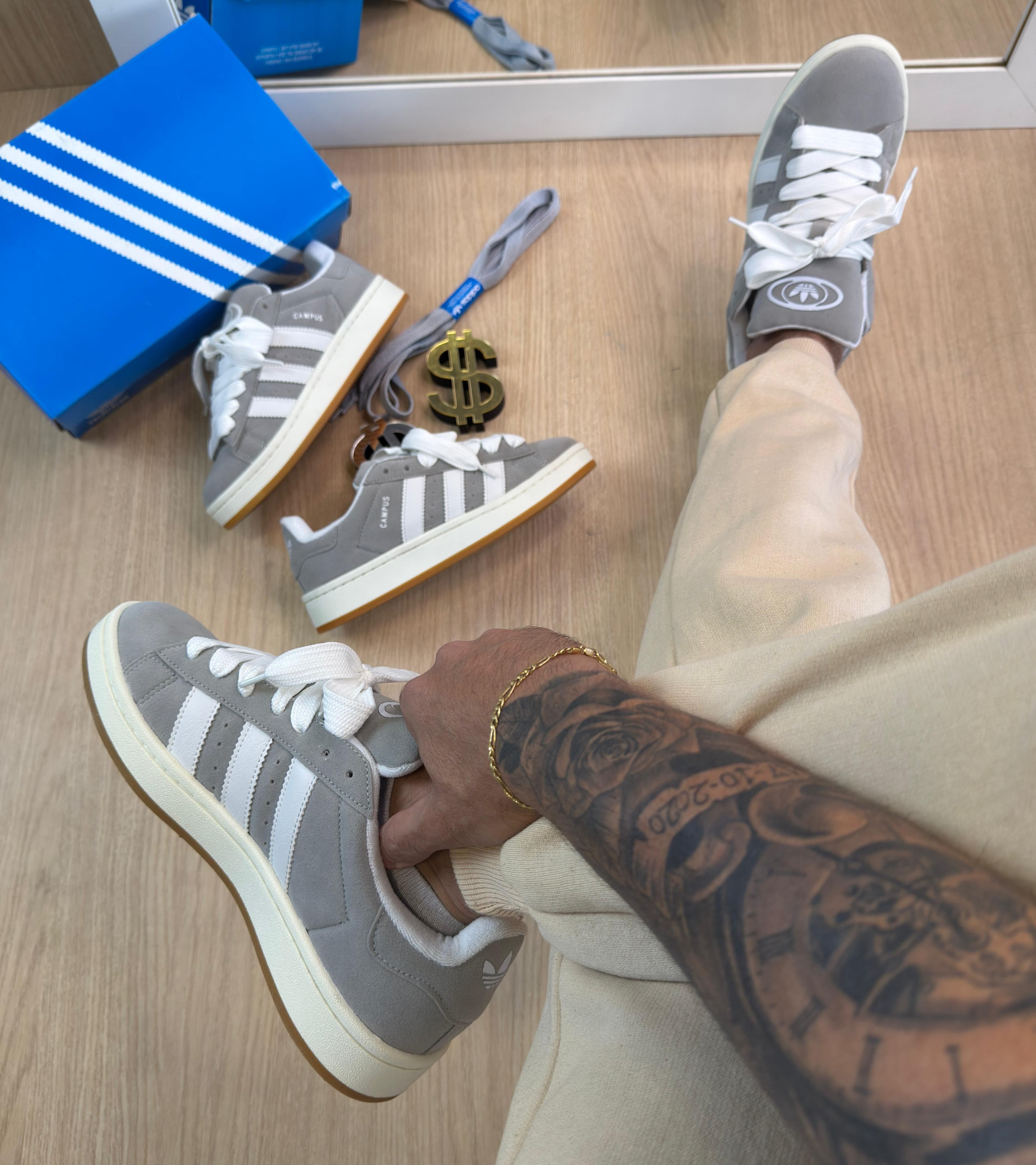 Adidas Campus - Cinza