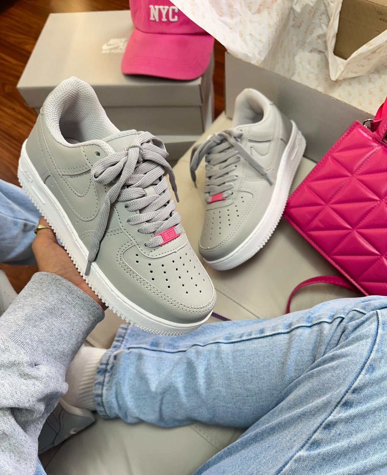 Nike Air Force - Cinza