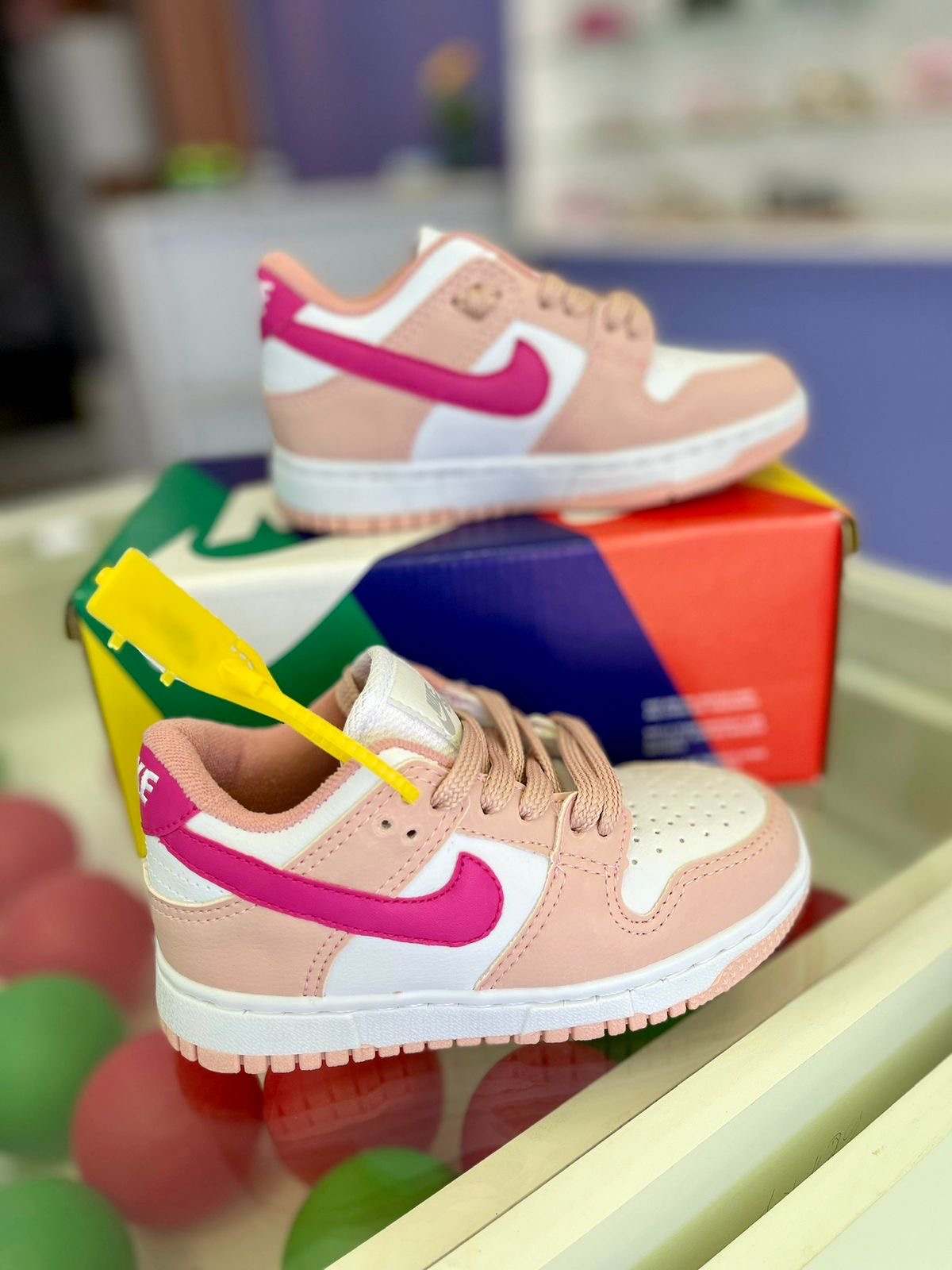 Tênis dunk Rosa - infantil