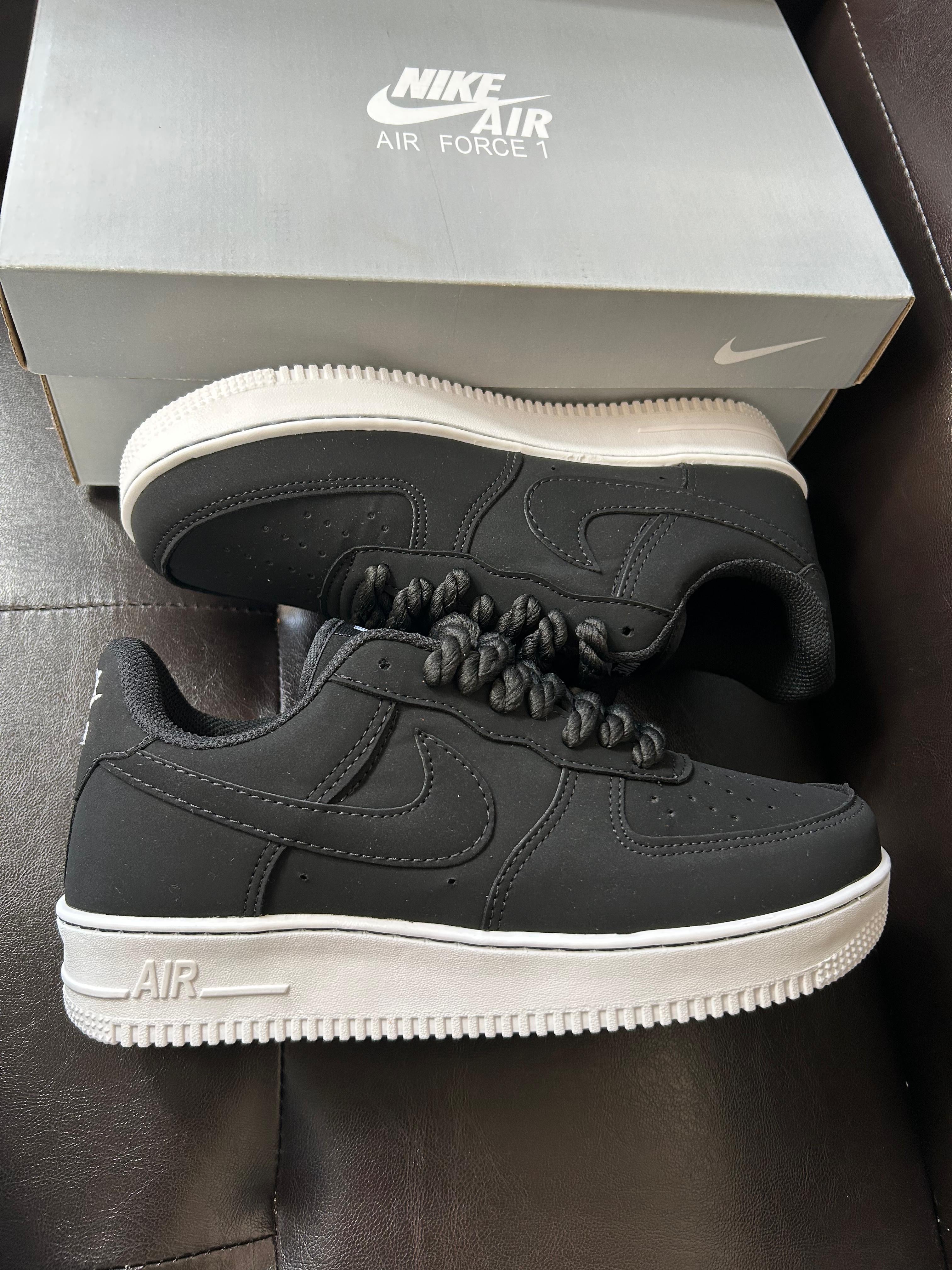 Air Force Nobuck - Black