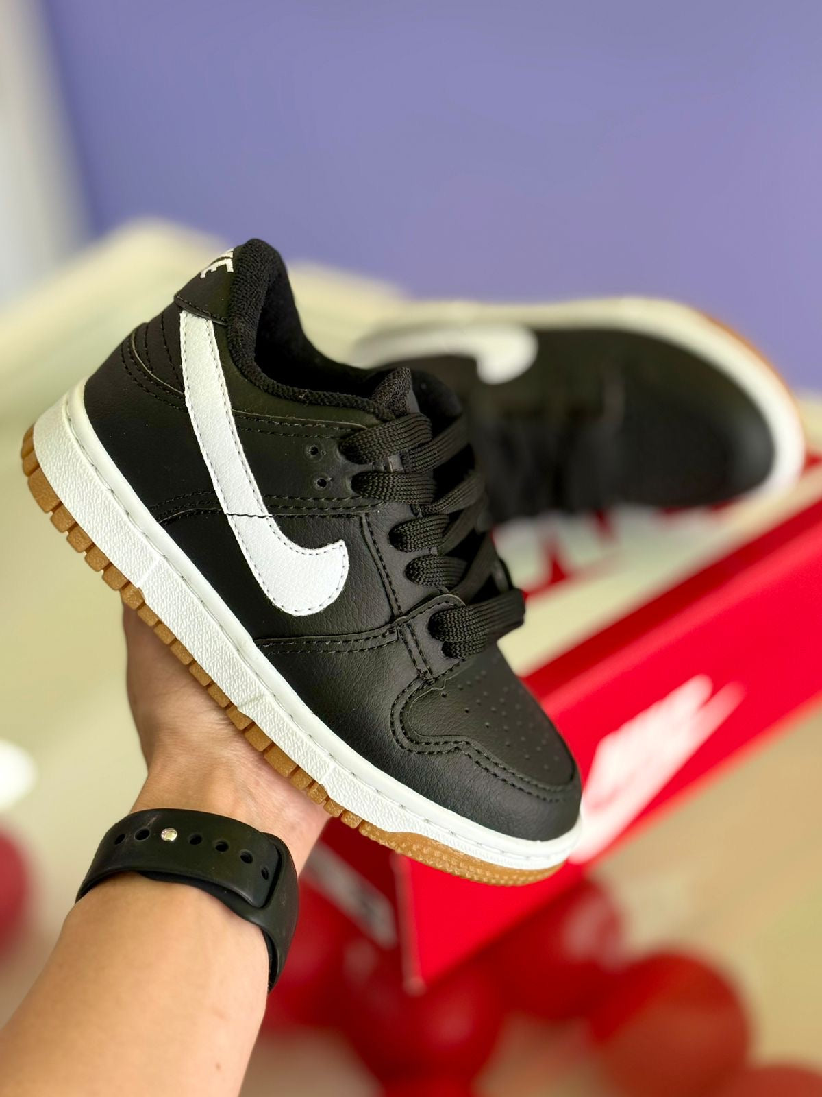 Nike Dunk preto - Infantil