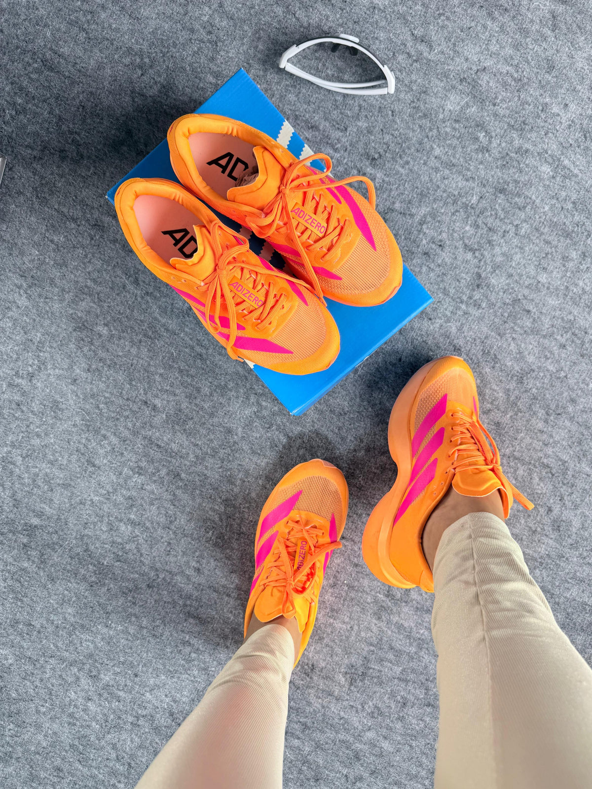 Adidas Adizero Evo - Laranja/pink