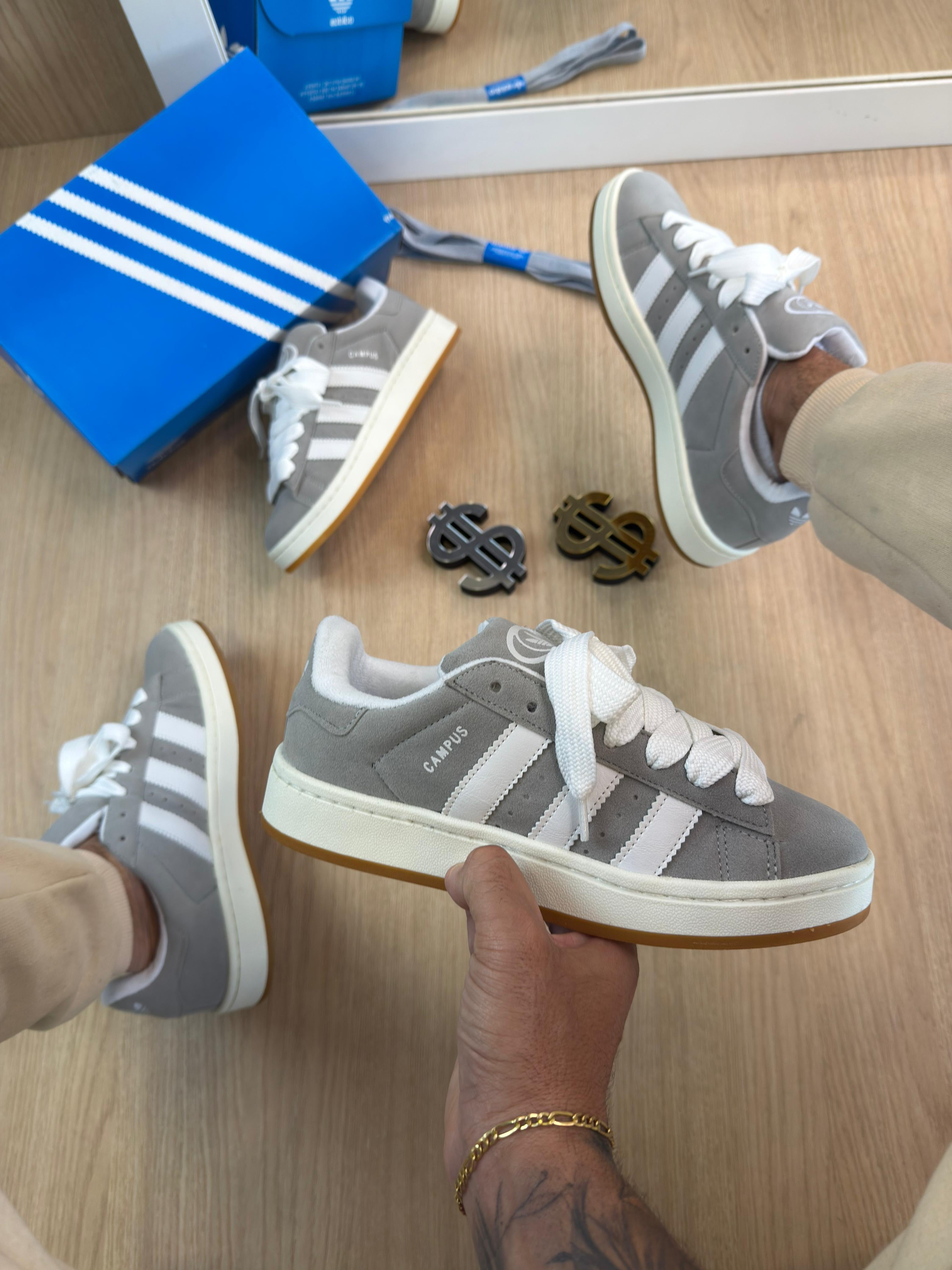 Adidas Campus - Cinza