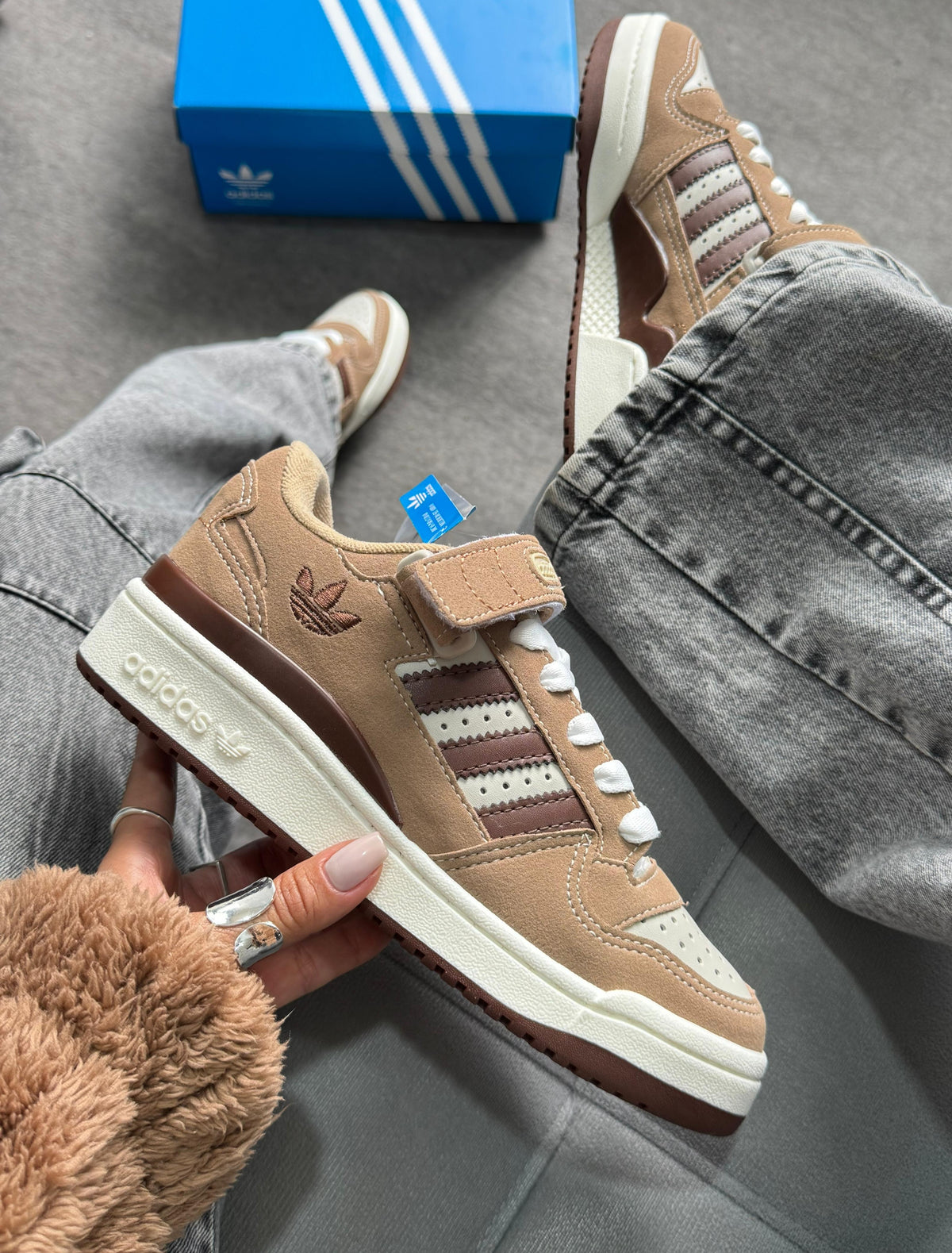 Adidas Fórum Low - Marrom