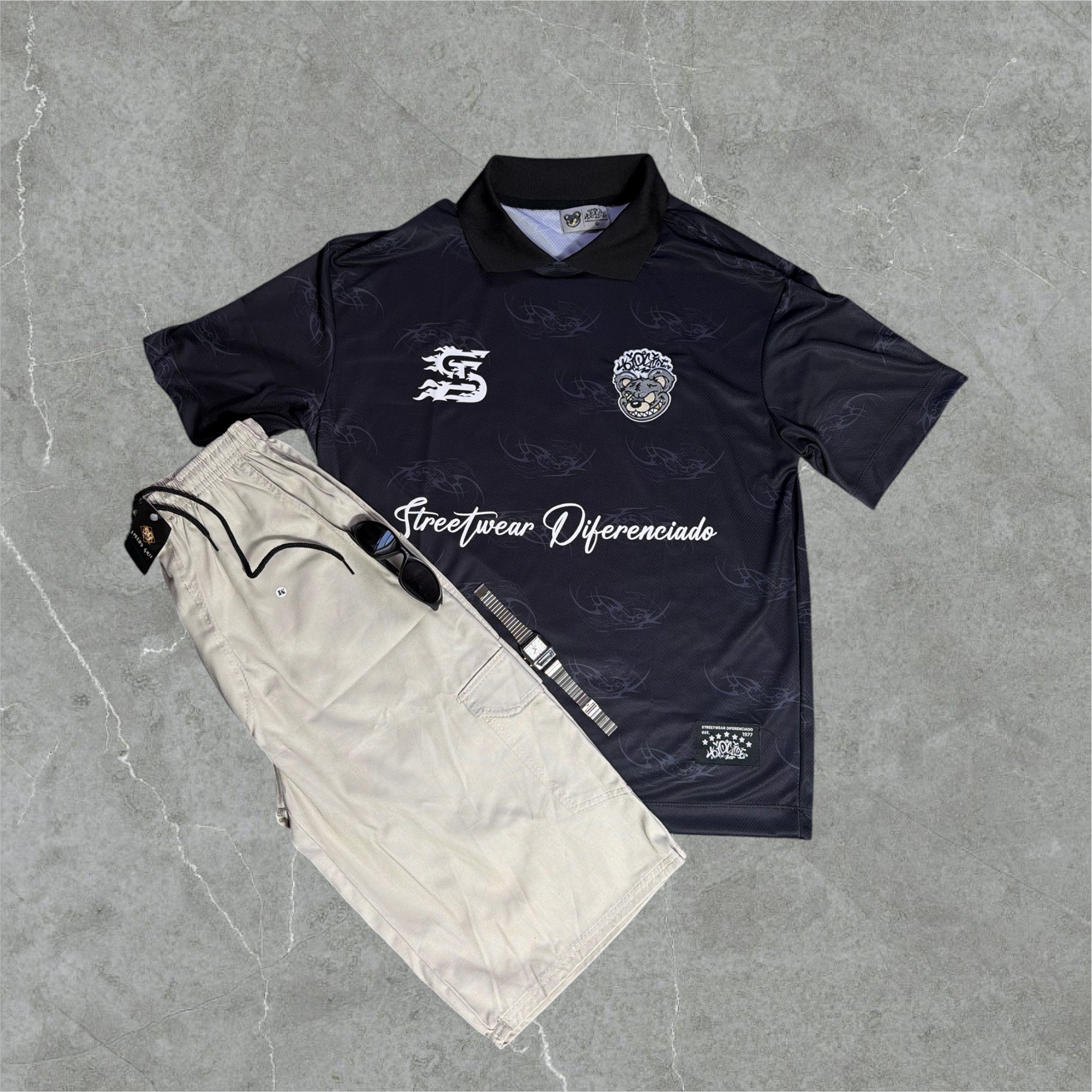 Camiseta Over Trip Side G (Polo Dry Fit)