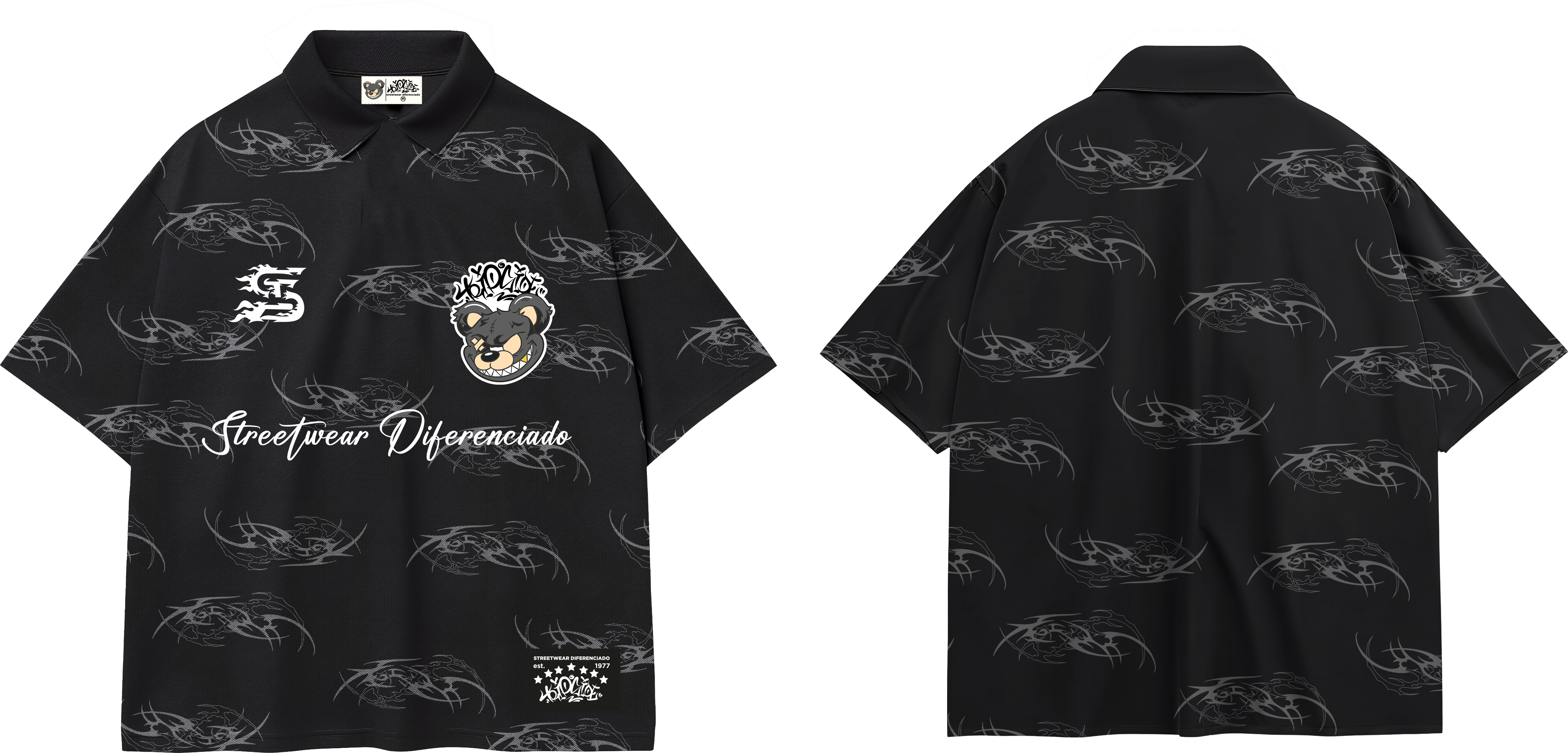 Camiseta Over Trip Side G (Polo Dry Fit)